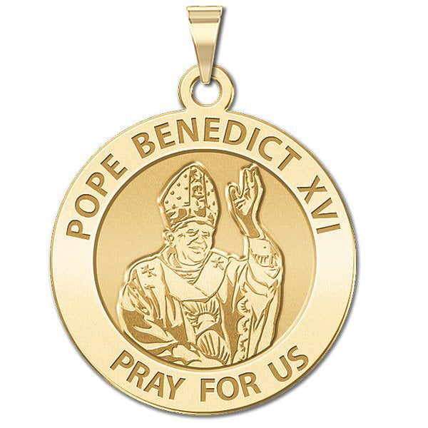 14kt Gold Pope Benedict XVI Medal 